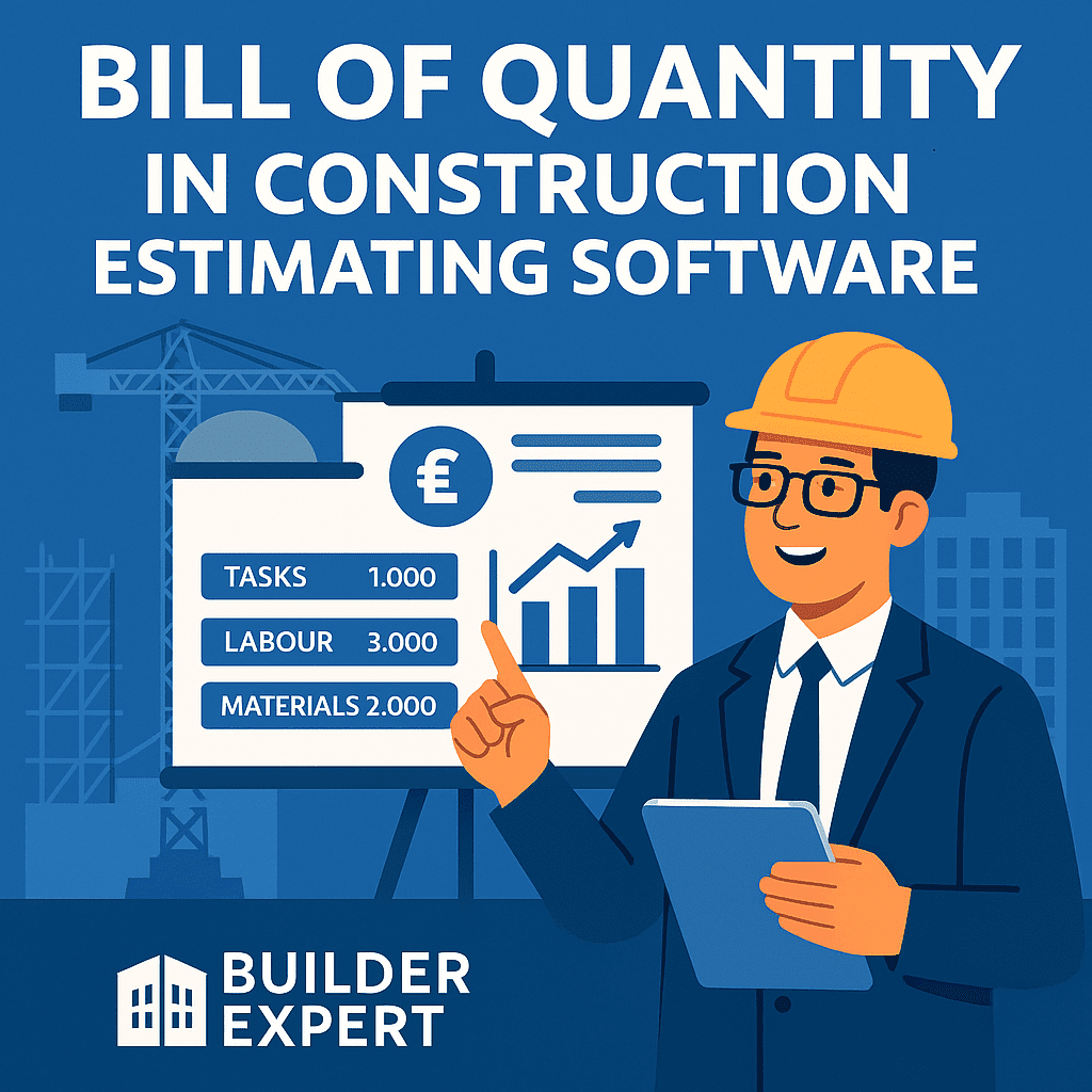 Bill of Quantity in Construction Estimating Software
