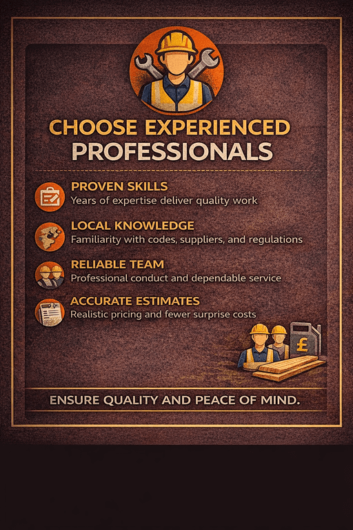 Choose Experienced Professionals for Reliable Results