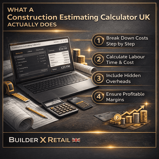 What_a_Construction_Estimating_1_50 Construction estimating calculator UK infographic explaining how builders break down costs, calculate labour, and ensure accurate project pricing